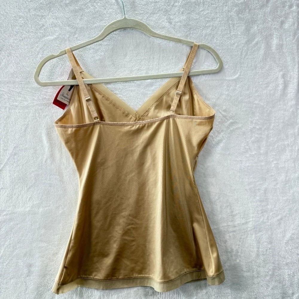 NWT SPANX Simplicity Nude Lingerie Strap Cami Shaping Camisole Top Womens XL - Picture 3 of 6